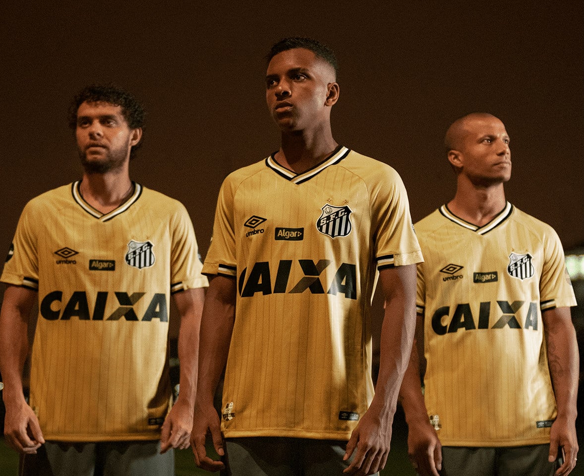 Santos FC Has Officially Released Their 2018/19 Third Kit by Umbro