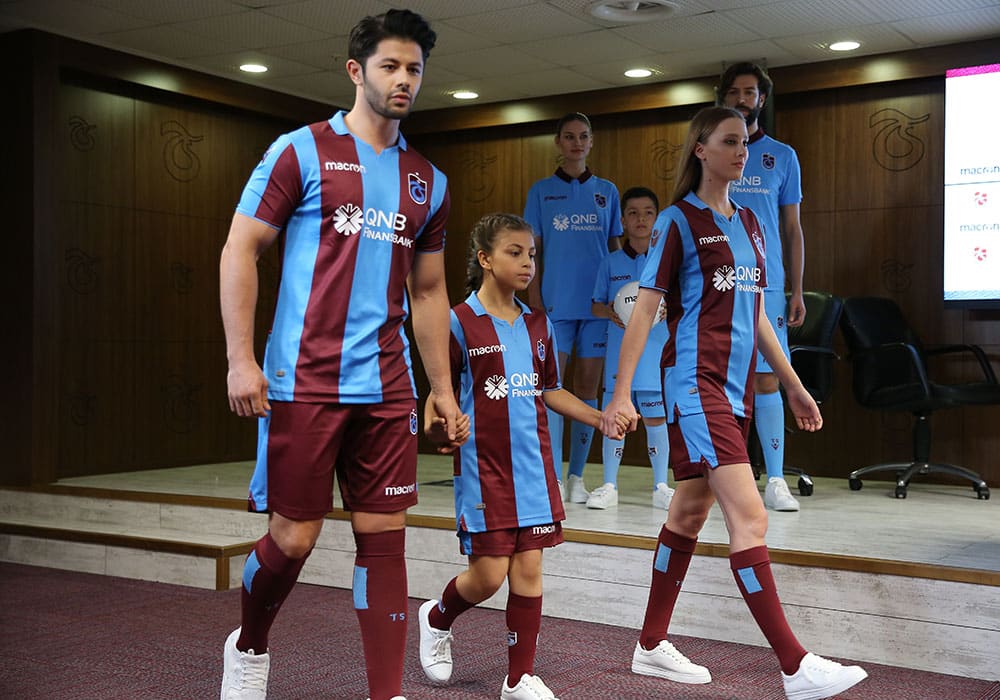 Trabzonspor has Officially Released Their 2018/19 Home Kit by Macron