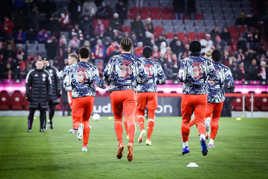 Bayern Munich's Special Beckenbauer Tribute Warm-up Jumper