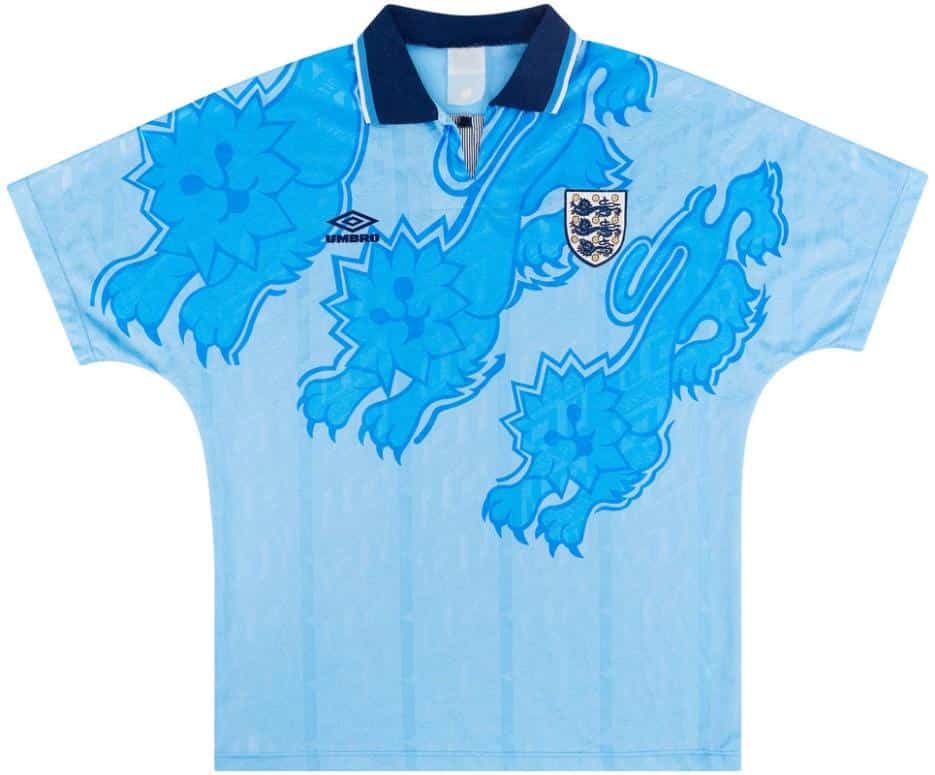  England’s Rare Gem – The 1992-93 Third Shirt