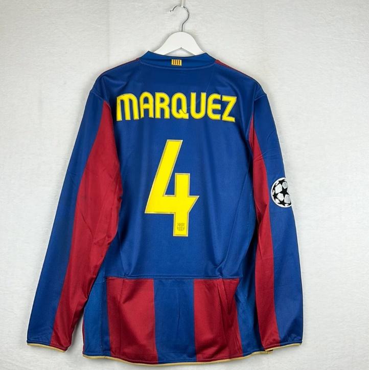 From Players to Collectors: Barcelona 2007/2008 Match Worn Home Shirt Sold for £1,299.99