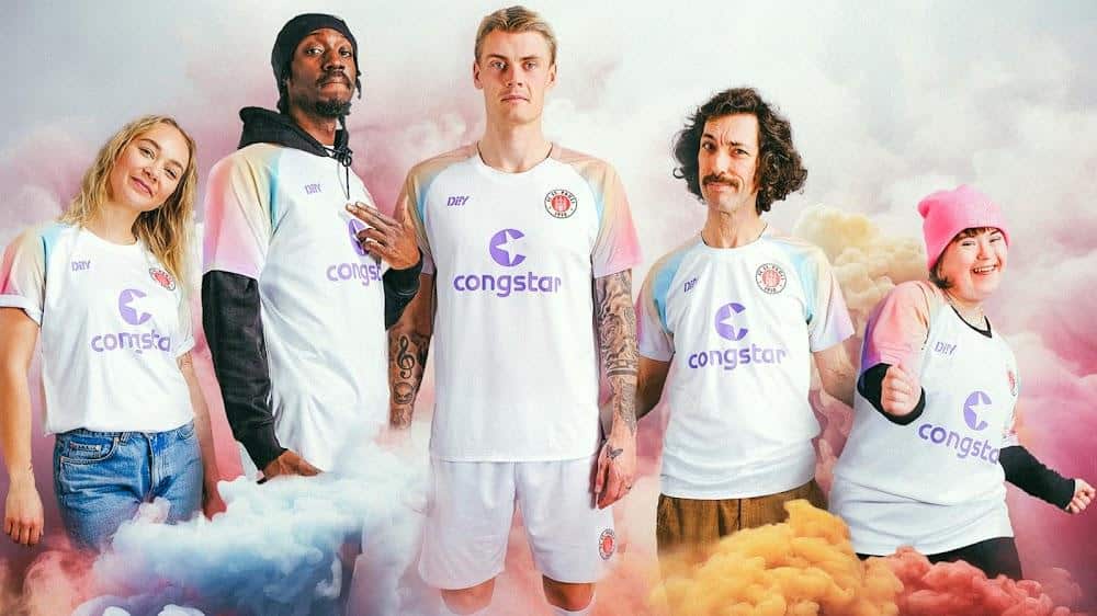 FC St. Pauli Unveils Vibrant 23-24 Special-Edition Rainbow