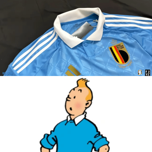 Belgium’s “Tintin inspired” Euro 2024 Away Jersey Leaked