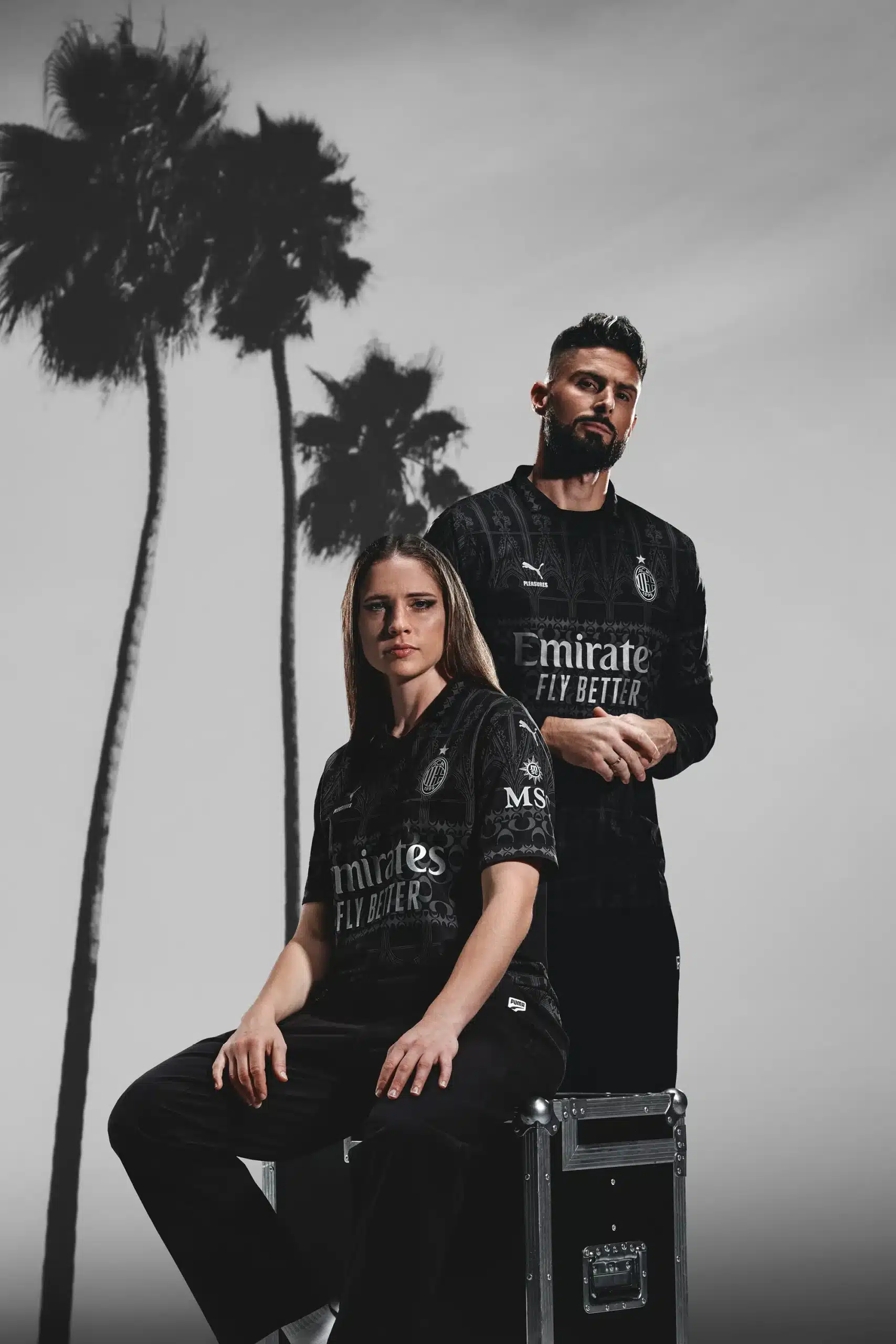 AC Milan and Pleasures Release Special Fourth Shirt