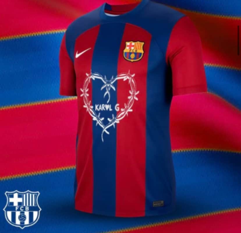 Barcelona Karol G El Classico Jersey Leaked