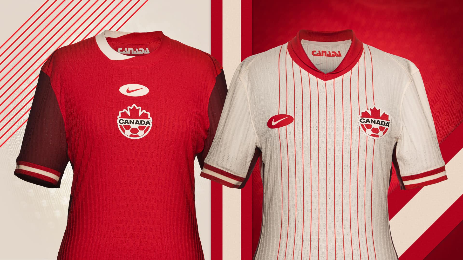 Canada Unveil 2024 Home and Away Jerseys