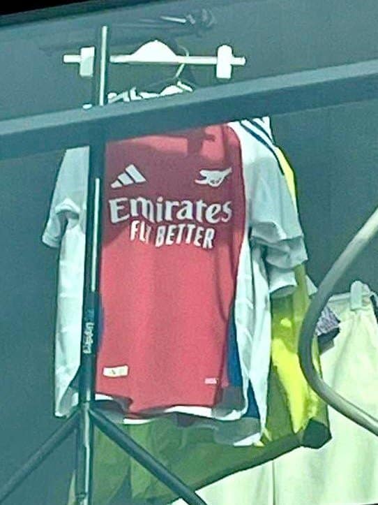 Arsenal 2024/25 Home Jersey Leaked