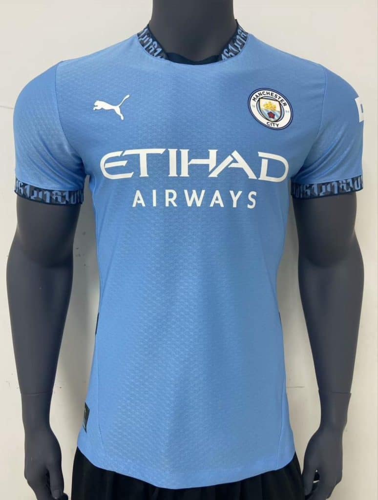 Manchester City 2024/25 Home Shirt.