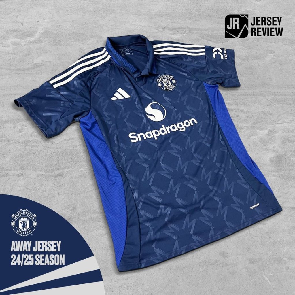 Manchester United 2024/25 Away Kit Leaked - front.