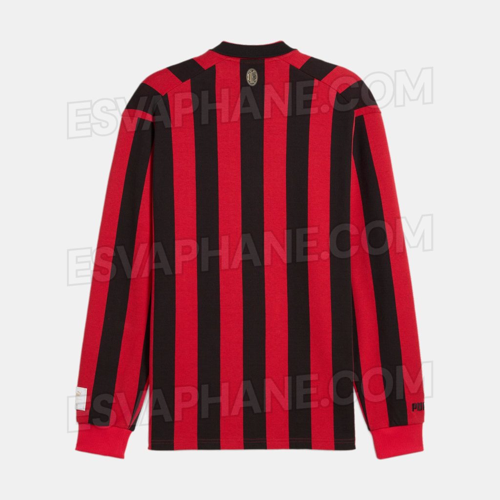 AC Milan 125th Anniversary Jersey - back.