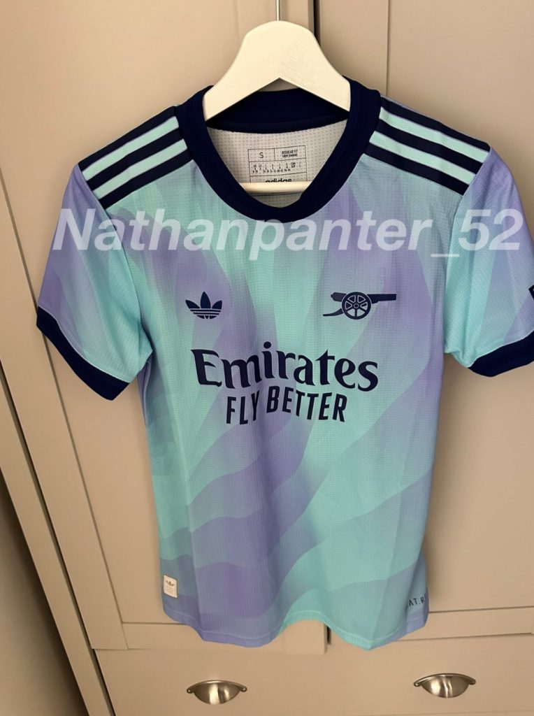 Arsenal 2024/25 Third Kit.