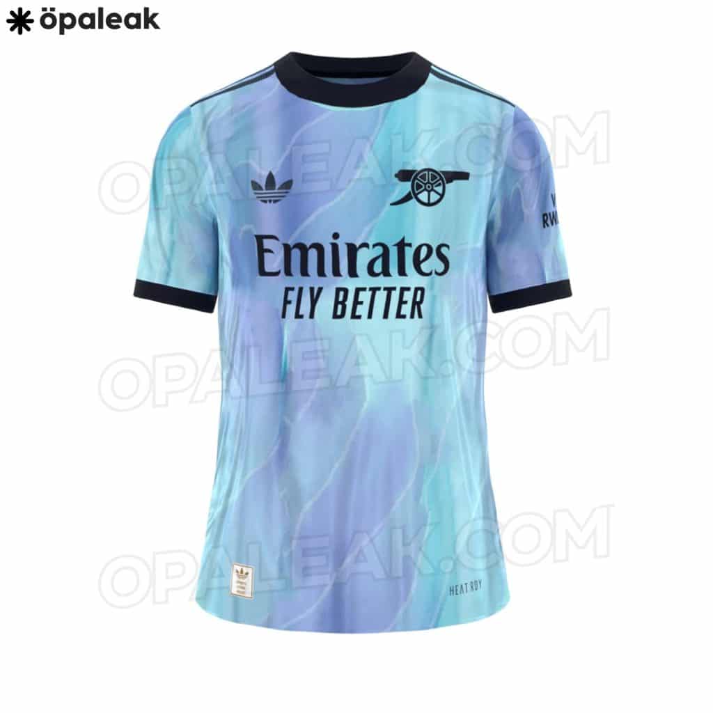 Arsenal 2024/25 Third Kit Leaked.