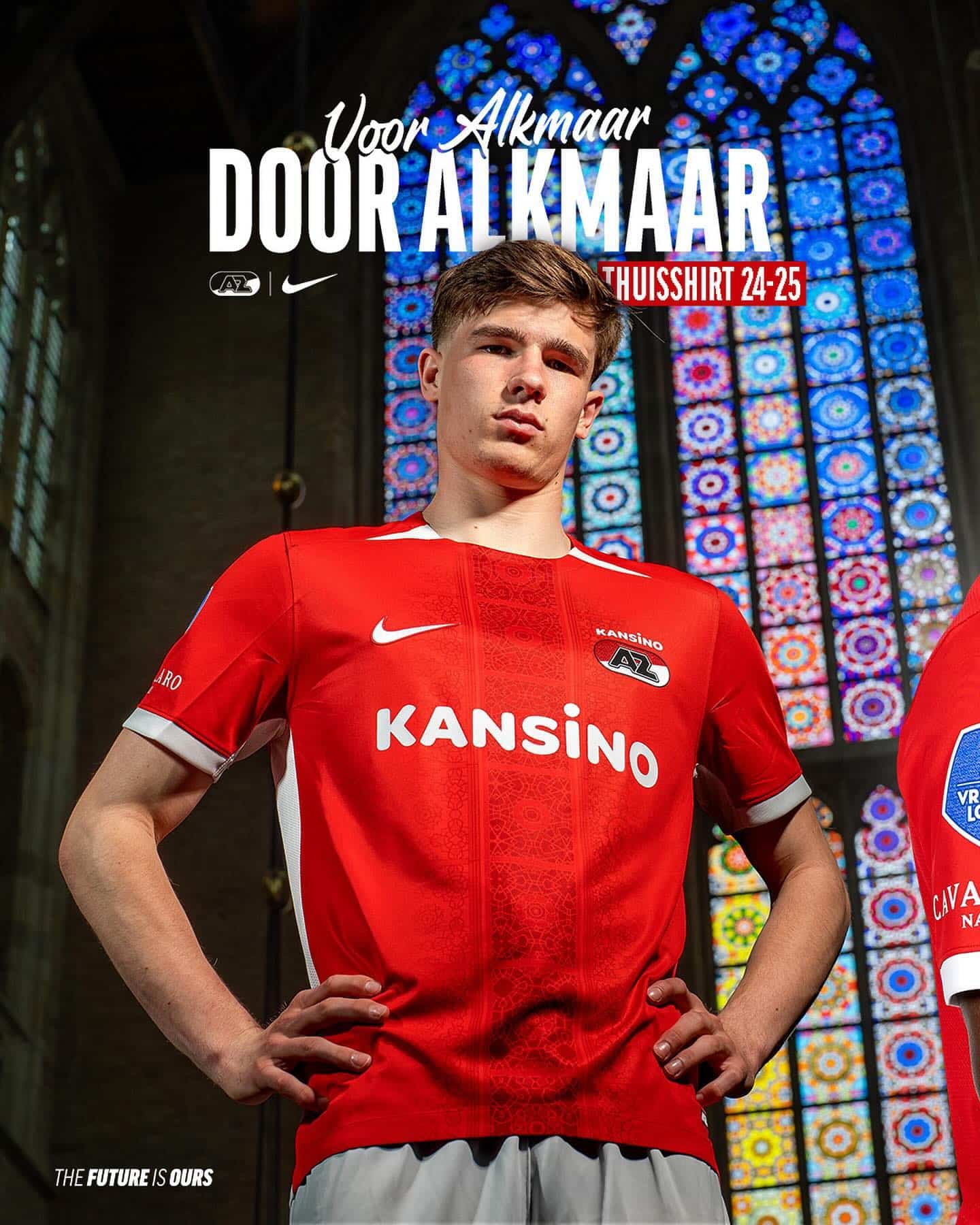 AZ Alkmaar Drop ‘Church Inspired’ 2024/25 Home Shirt