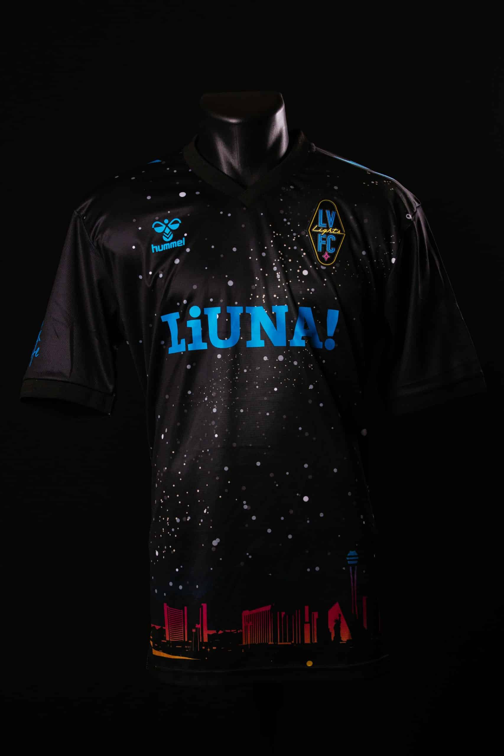 Las Vegas Lights Debut Outstanding “Midnight” 2024 Third Kit