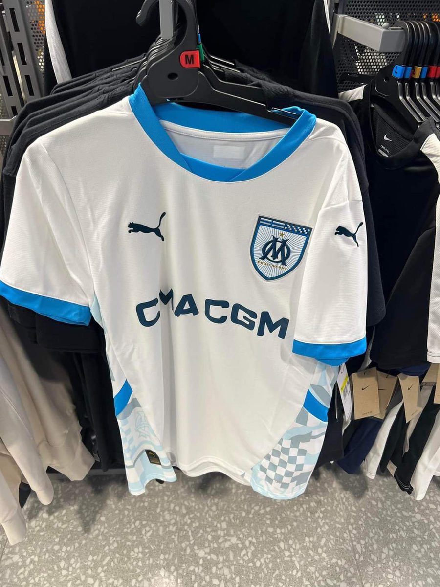 Marseille 2024/25 Home Kit Leaked