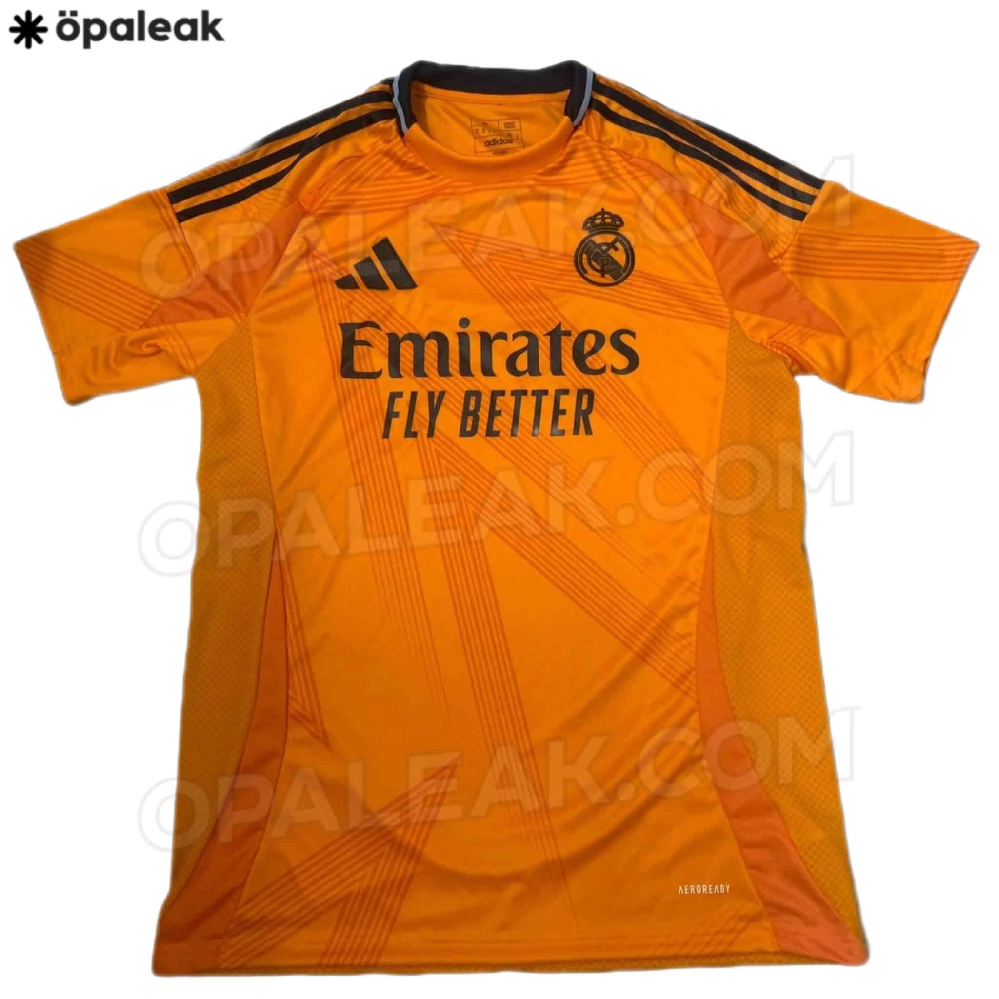 Real Madrid Orange 2024/25 Away Kit Leaked