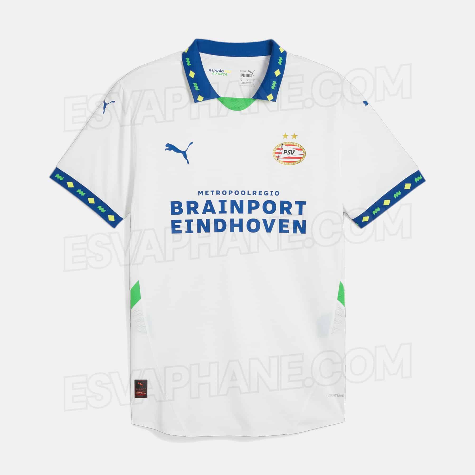 PSV 2024/25 Puma “Brazil” Third Kit Leaked