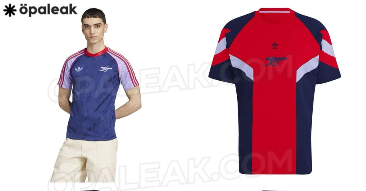 Arsenal 2024 Retro Adidas Training Collection Leaked