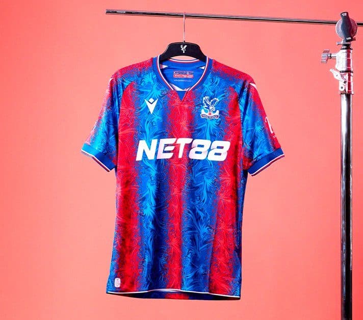 Crystal Palace Drop Stunning 2024/25 Macron Home Kit