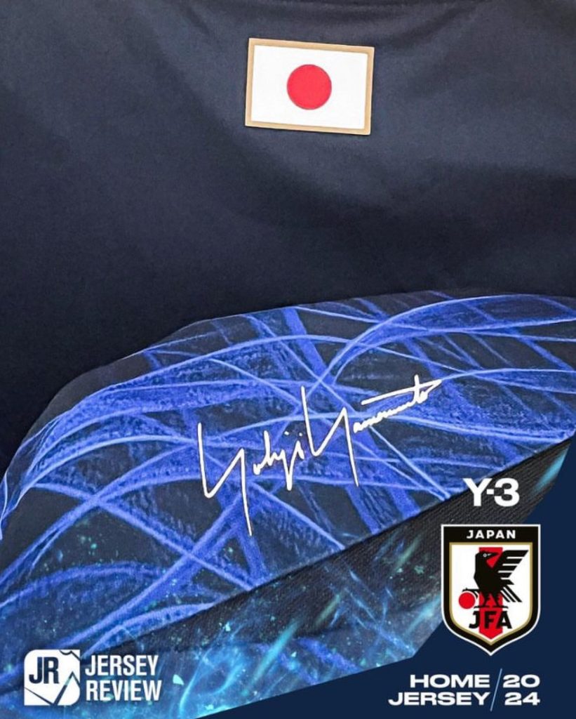 Japan Adidas Y-3 Yamamoto 2024 "Fire" Home Kit Leaked