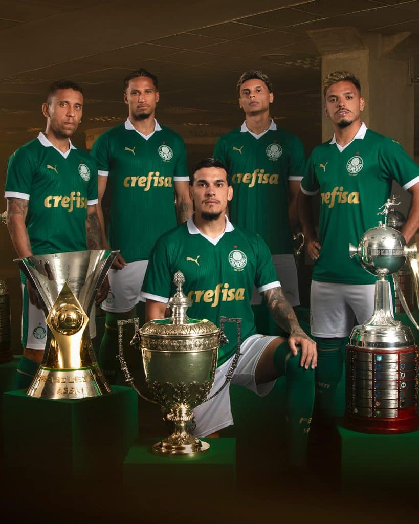 Palmeiras to release Unique 110-year Anniversary Gold Third Kit.