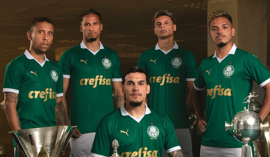 Palmeiras to release Unique 110-year Anniversary Gold Third Kit