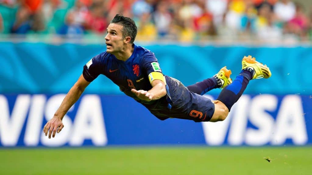 Robin van Persie: Shirt History