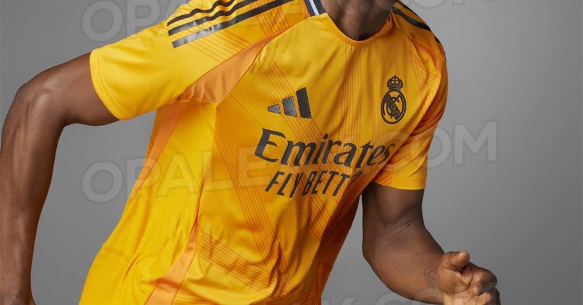 Real Madrid 2024/25 Adidas Orange Away Kit Leaked