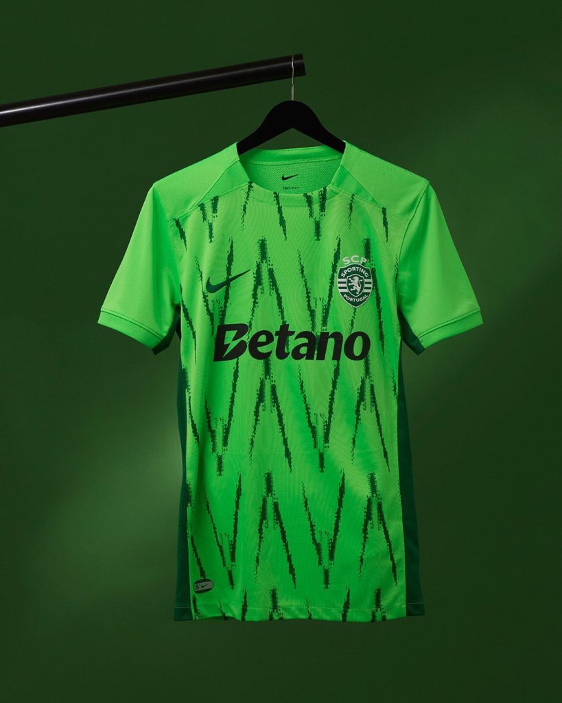 Sporting Lisbon Launch 2024/25 Nike Bright Green Kit.