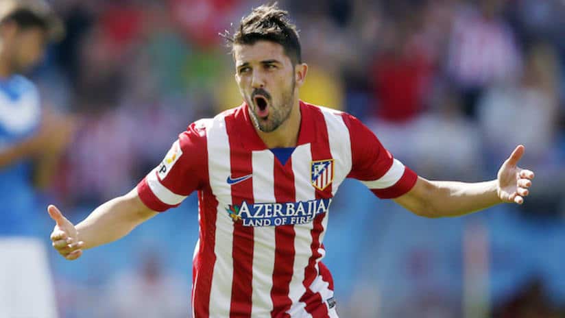 David Villa: Shirt History