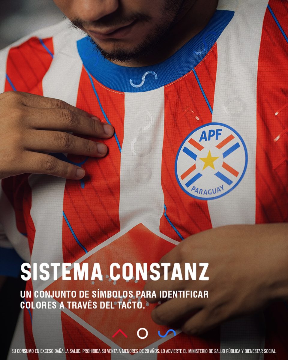 Paraguay and Puma Release Unique “Feel the Colours” Jersey