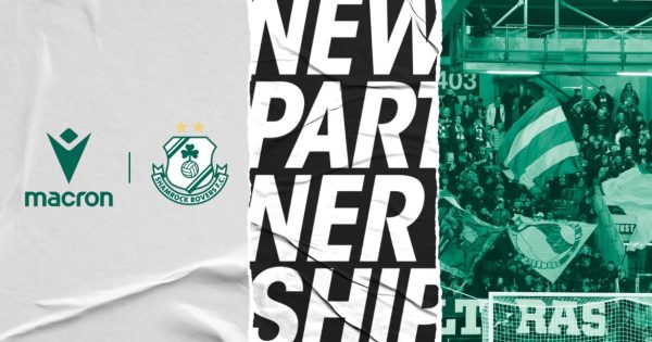 Shamrock Rovers Announce Partnership with Macron