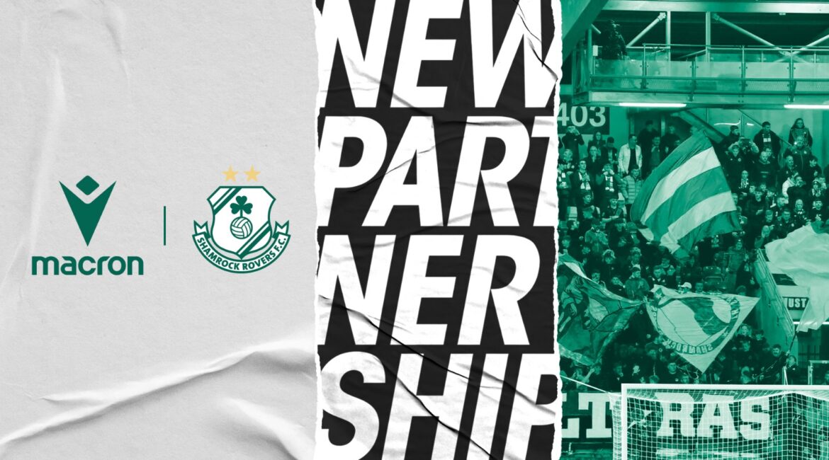 Shamrock Rovers Announce Partnership with Macron