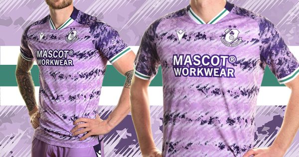 Shamrock Rovers Debut New Macron Lilac Away Kit