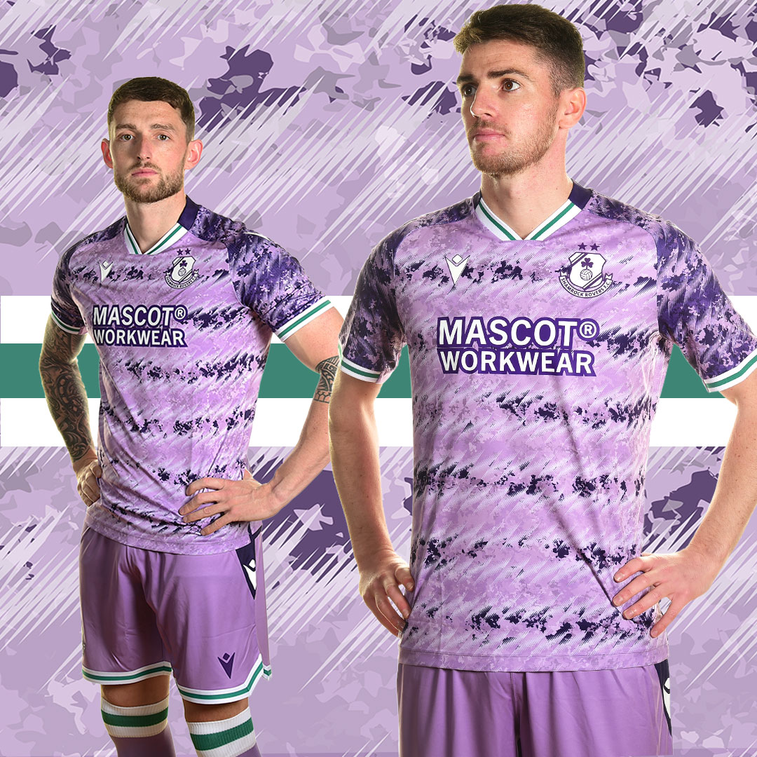 Shamrock Rovers Debut New Macron Lilac Away Kit