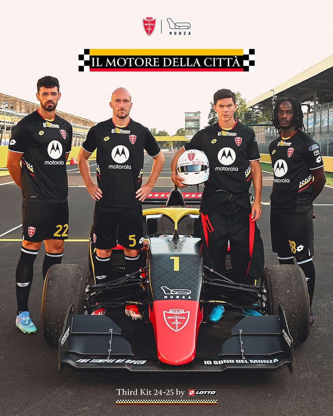 AC Monza Launch 2024/25 F1 Inspired Third Kit.