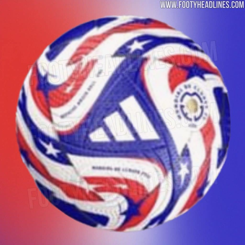 Adidas 2025 FIFA Club World Cup Ball Leaked.