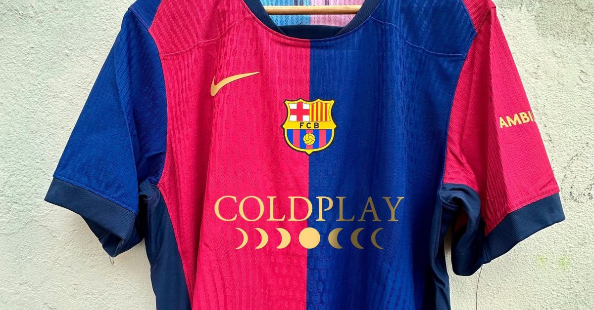 Barcelona to wear Coldplay Sponsor in El Clásico