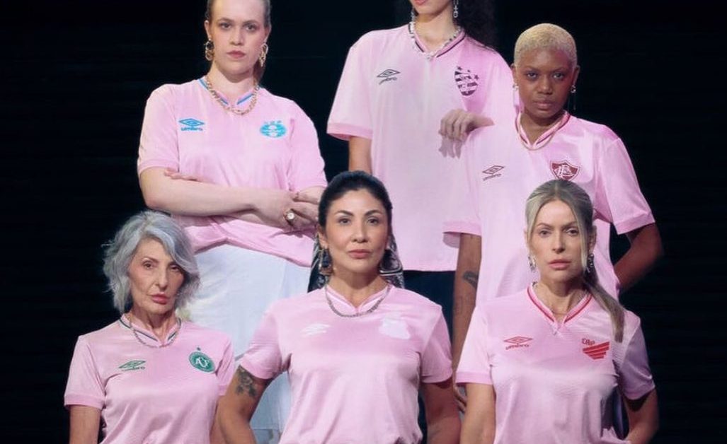 Umbro & Brazil Serie A Launch Breast Cancer Awareness Kits