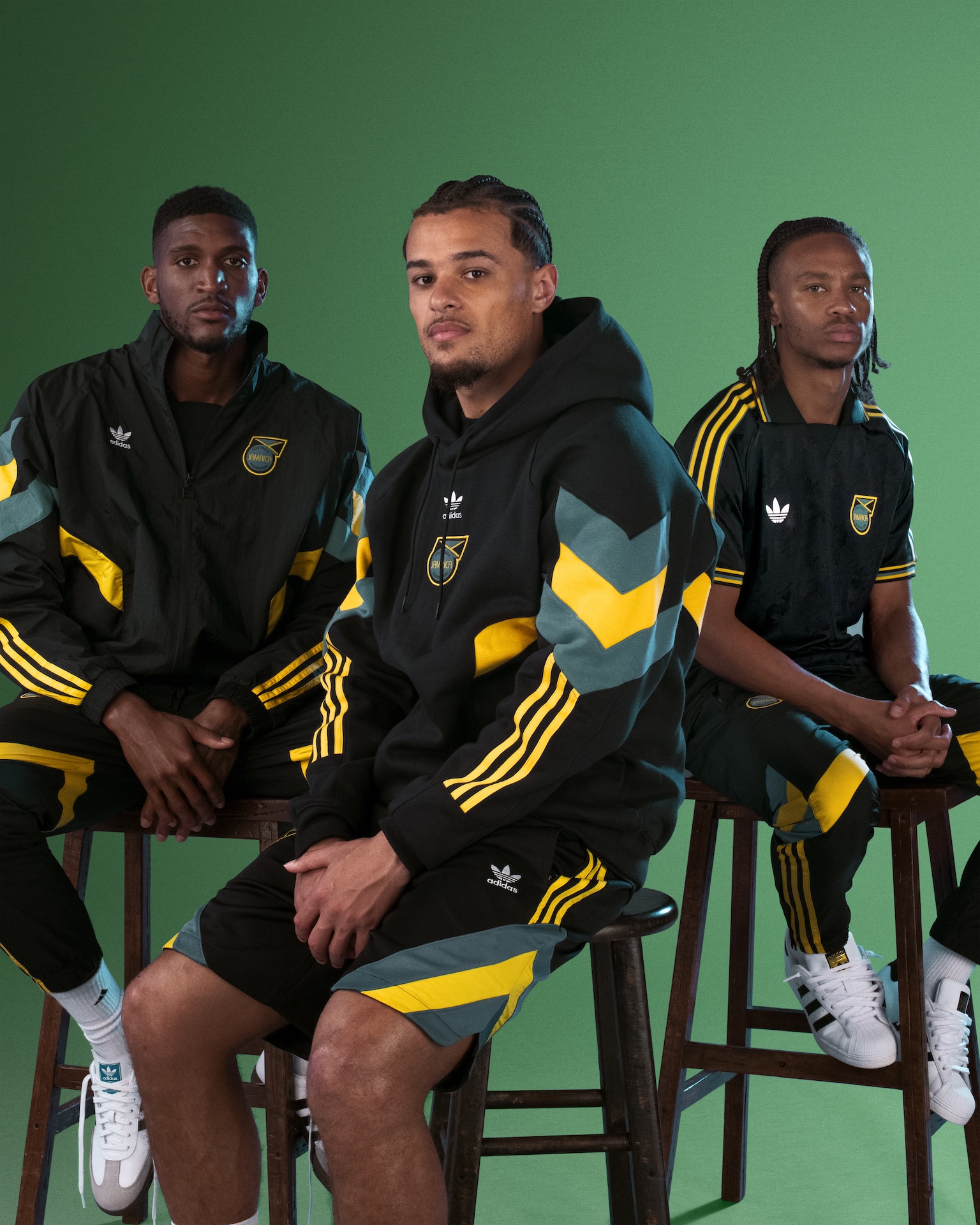 Jamaica Launch Adidas 1998 World Cup Retro Collection.