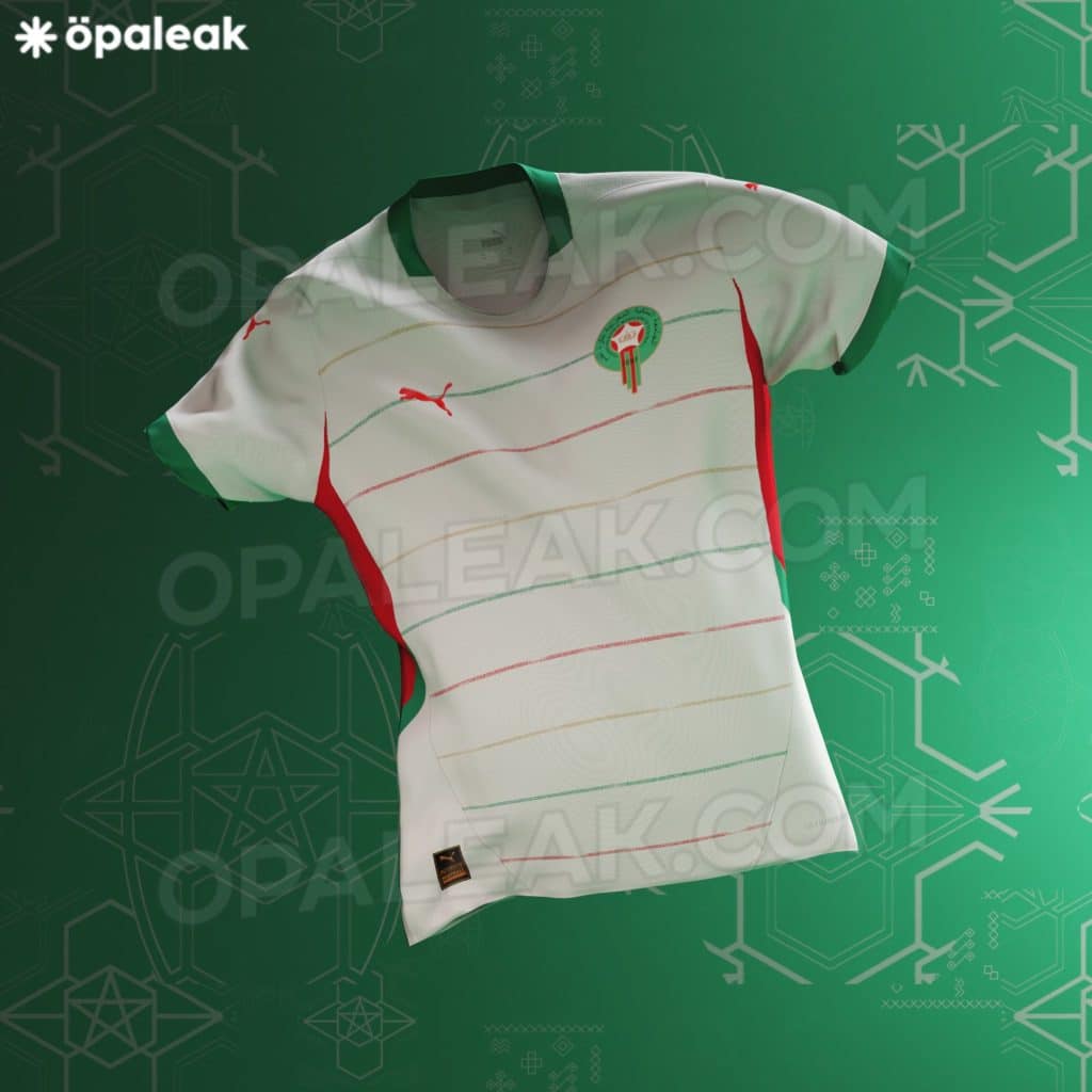 Morocco 2024 Puma Away Kit Prediction Leaked.