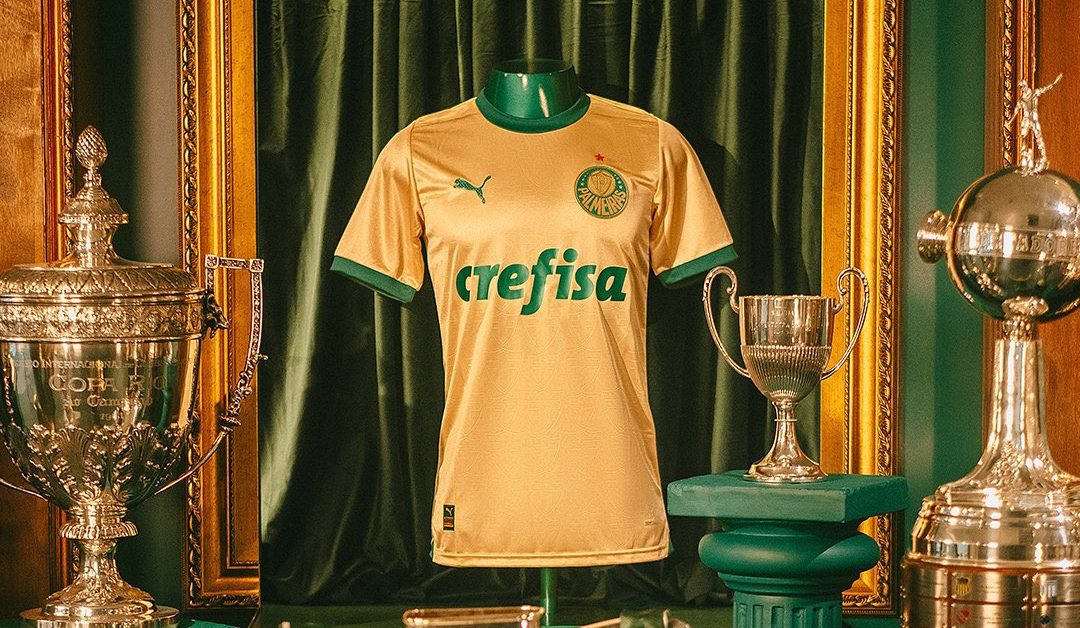 Palmeiras Launch 2024 Gold Anniversary Third Kit