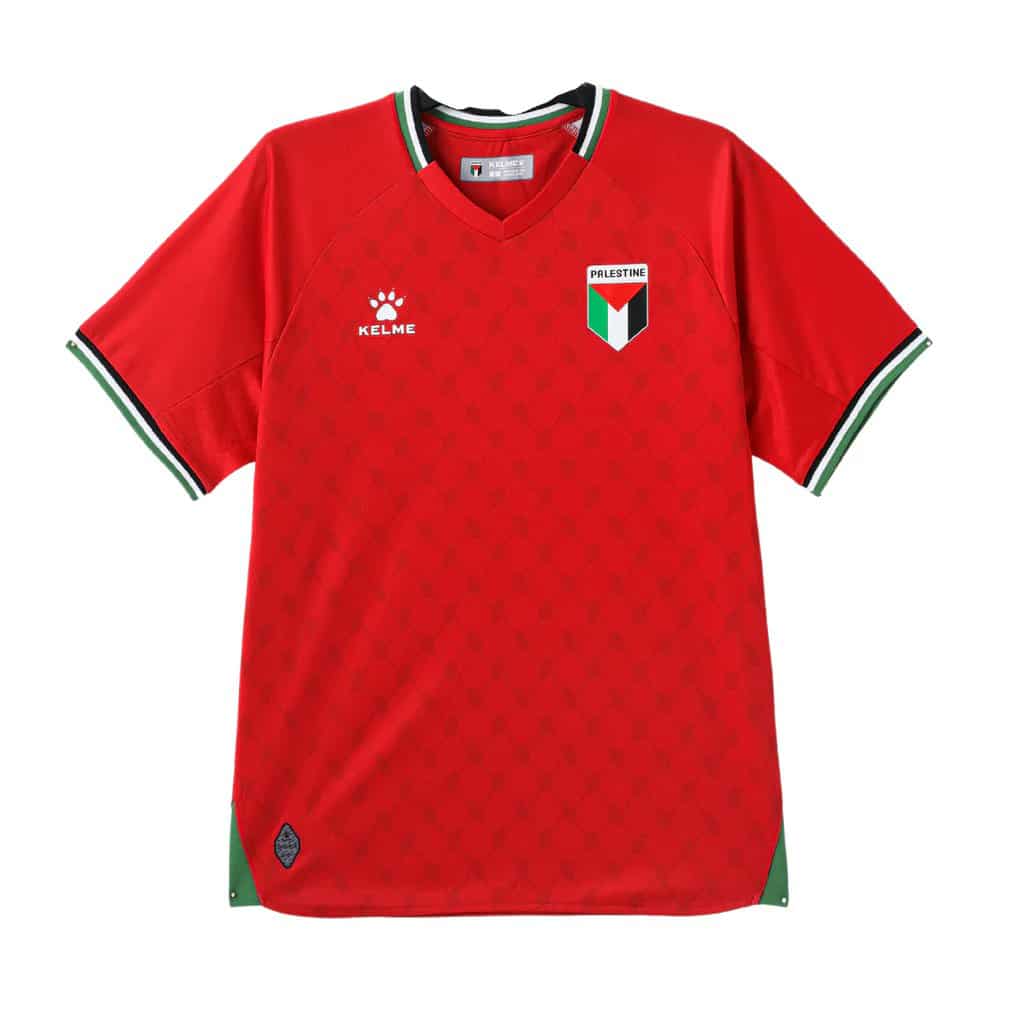 Palestine Release 2024/25 Kelme Home and Away Kits.