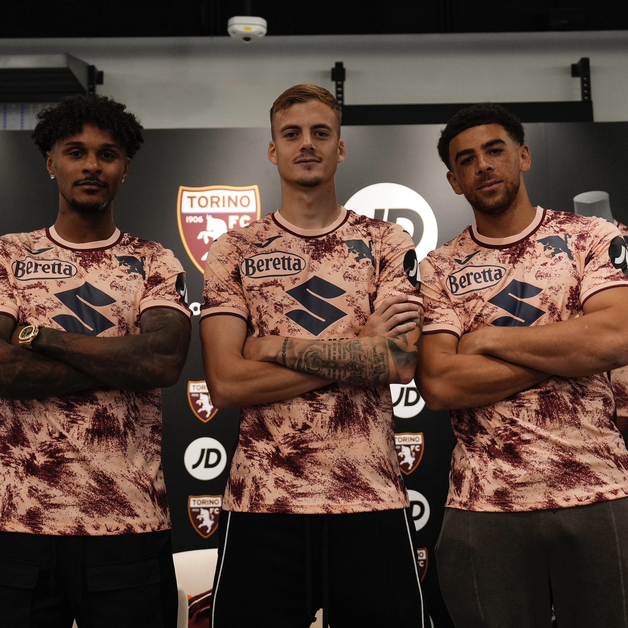 Torino Launch 2024/25 Peach Third Kit.