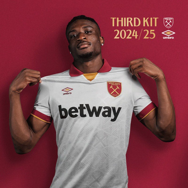 West Ham United Launch 2024/25 Third Kit.